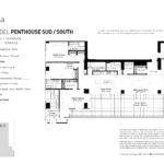 Roccabella Condos - Penthouse South - Floorplans