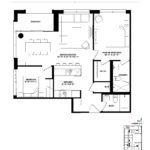 Upper East Village Condos - Franklin - Floorplan