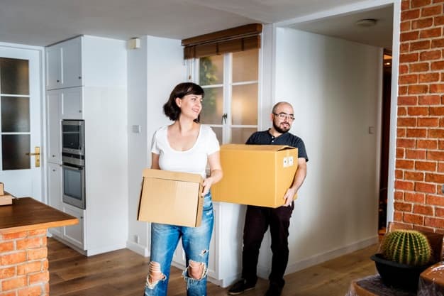 couple moving in