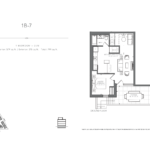 Clonmore Urban Towns - 1B-7 (No. 17) - Floorplan