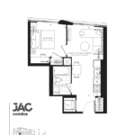 JAC Condos - Jennifer 460 - Floorplan