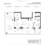 BRIGHTWATER - SUITE 203 - Floorplan