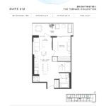 BRIGHTWATER - SUITE 212 - Floorplan