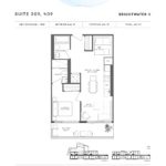BRIGHTWATER - SUITE 309 - Floorplan