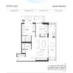 BRIGHTWATER - SUITE 342 - Floorplan