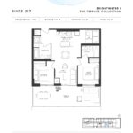 BRIGHTWATER - SUITE 217 - Floorplan