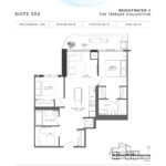 BRIGHTWATER - SUITE 302 - Floorplan