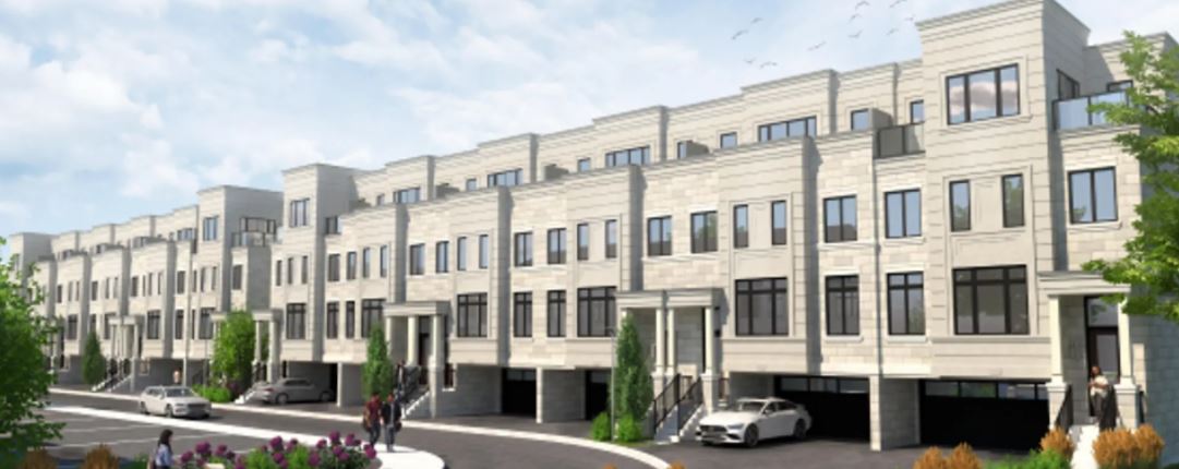 4038-4052 Highway 7 East Townhomes exterior view