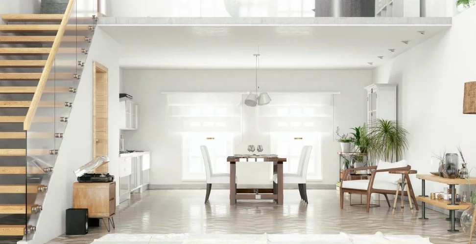 A converted loft to save energy