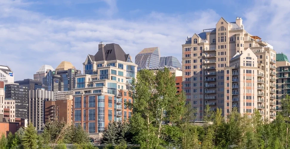 Commercial condos in the city