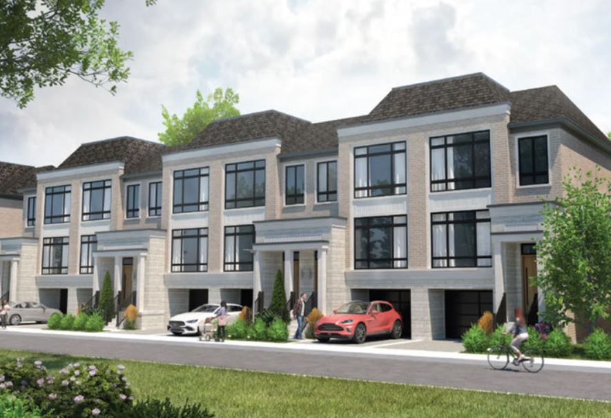 65 St. John's Road Townhomes exterior view