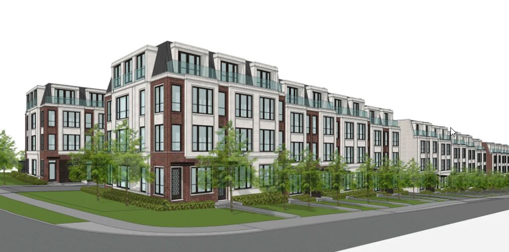 3368-3398 Bayview Avenue & 32 Brenham Crescent Townhomes exterior view