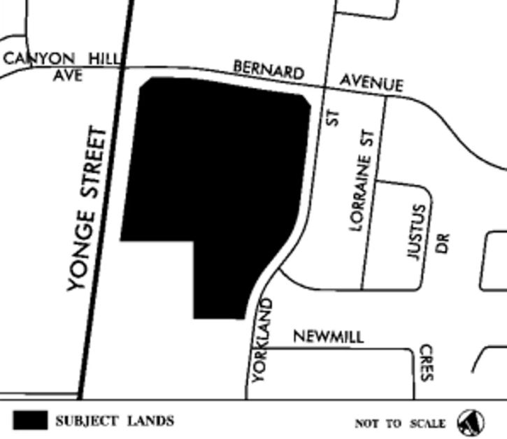 10909 Yonge Street Condos Plot Map