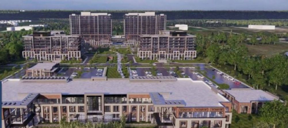 1400 South Service Road Condos exterior view
