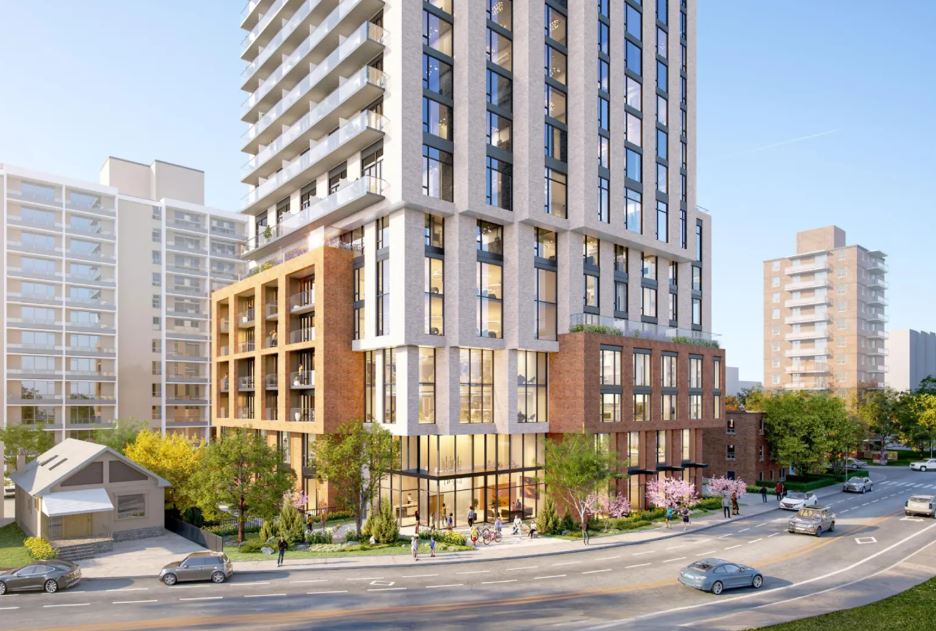 16-26 Cosburn Avenue Condos street view