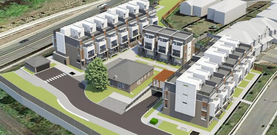 2057 Major Mackenzie Drive West Townhomes extrior view